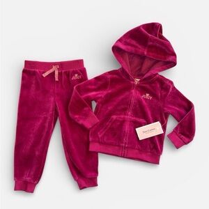 New Juicy Couture Baby Jogger Set